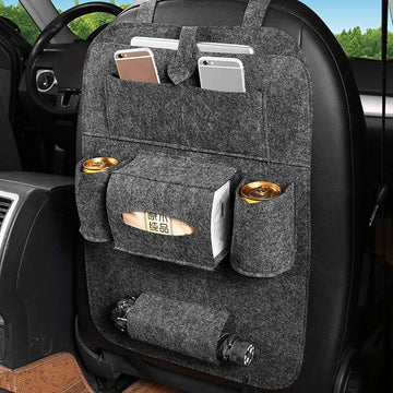 Premium Car Seat Organizer with Multi-Pockets