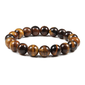 Handcrafted Natural Stone Beaded Bracelet